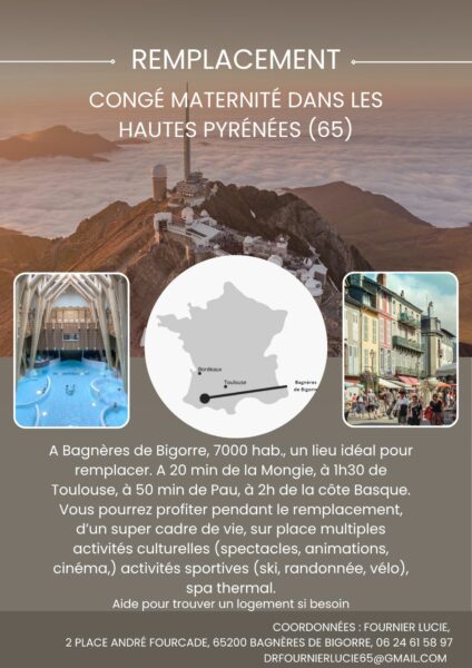 Remplacement congé maternité